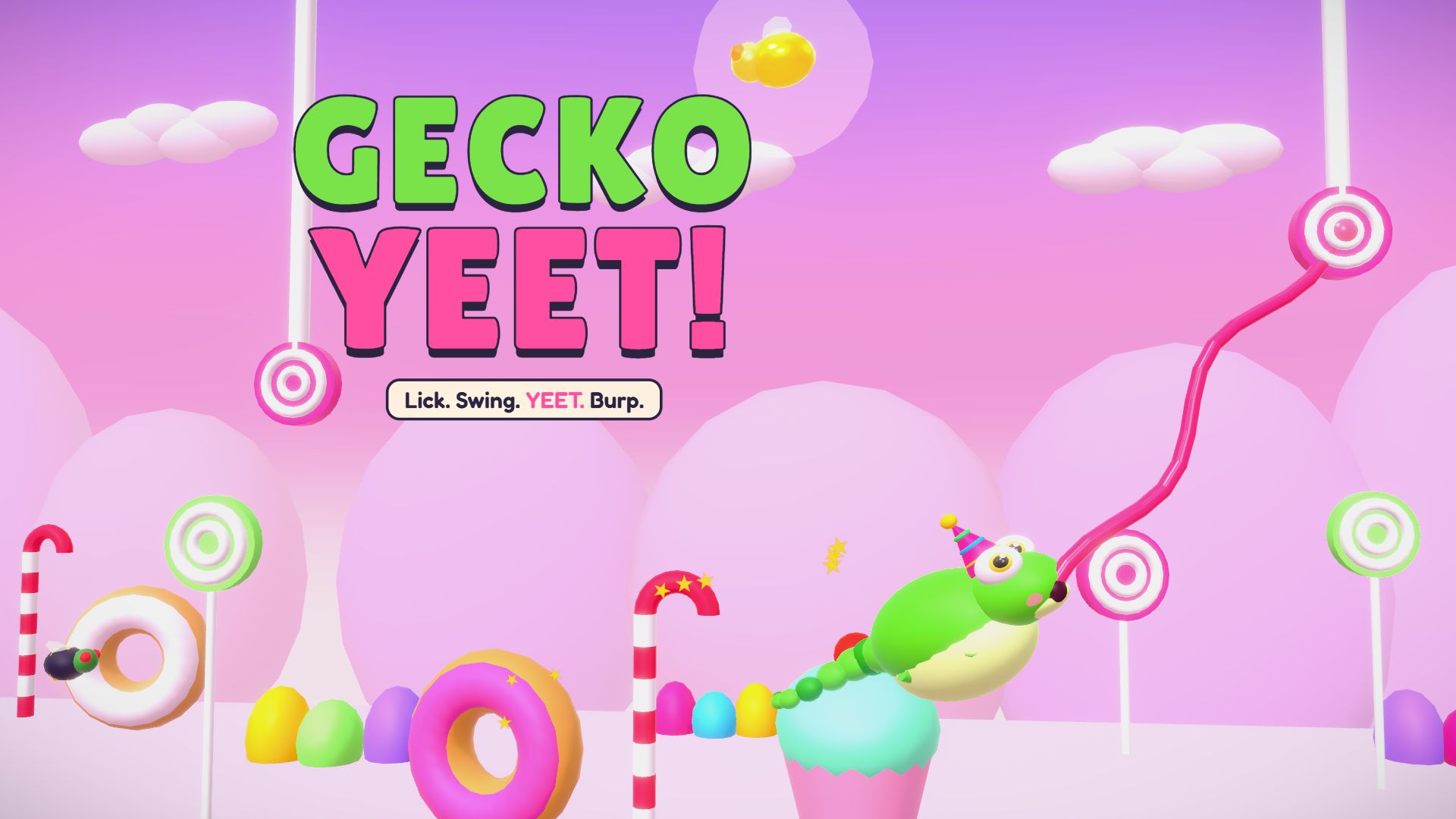 Gecko Yeet! gameplay