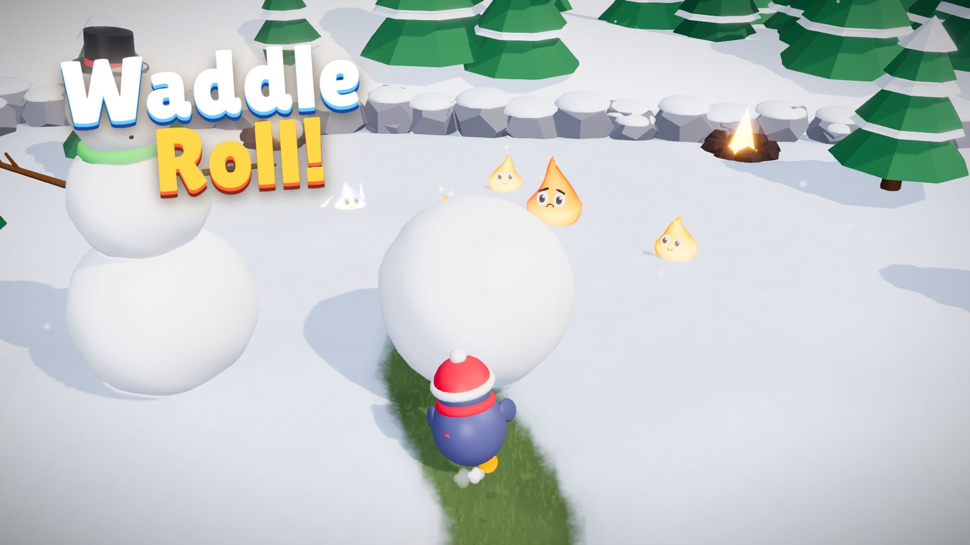 Waddle Roll! gameplay