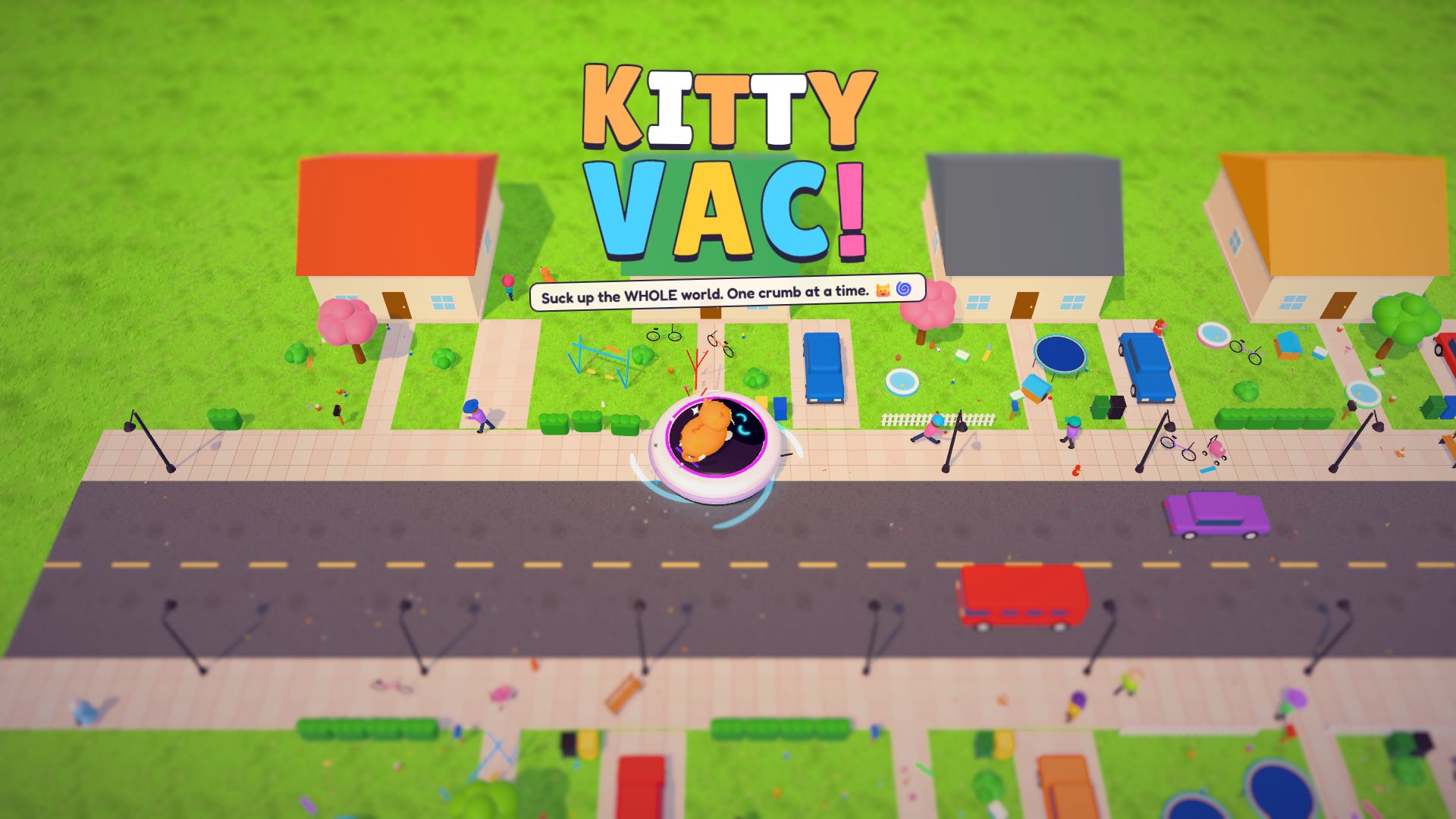Kitty Vac! gameplay