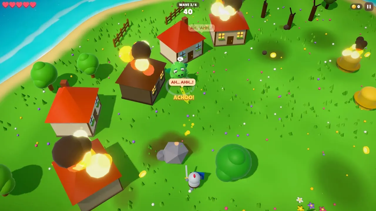 Achoo! Dragon screenshot 1