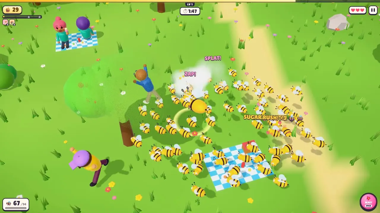 Buzz Brigade! screenshot 1