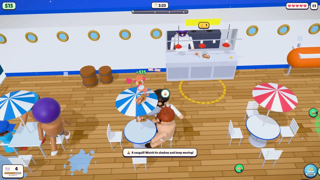 Wobbly Waiter! screenshot 2